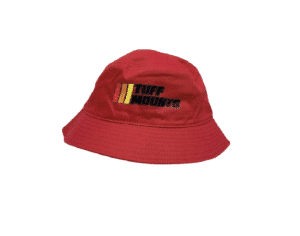 Tuff Mounts Retro Red Bucket Hat